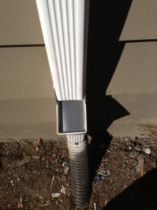 Downspout Cleanouts