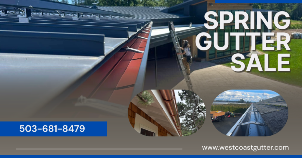 spring gutter sale