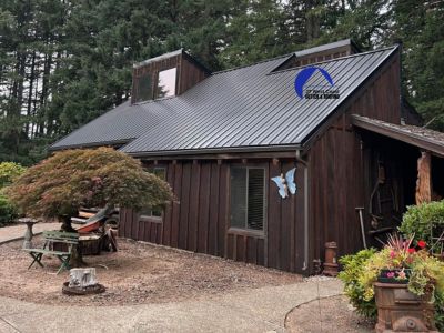 New metal roof installation in Banks, OR